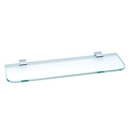 Design Ablagekonsolen ohne Ablage, 1 Paar chrom