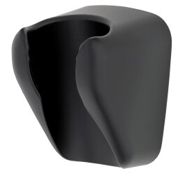 Wandhalter schwarz matt