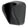 Wandhalter schwarz matt