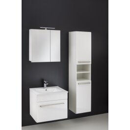 4-teiliges Badmöbel-Set TIA - weiß glänzend