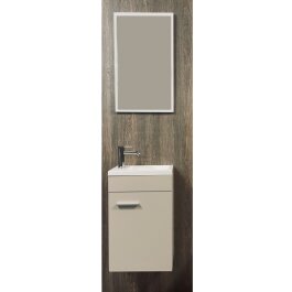 3-częściowy zestaw mebli łazienkowych dla gości CRUMB - kaszmir