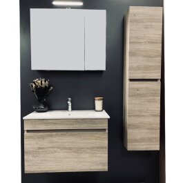 4-teiliges Badmöbel-Set GLORY - grey mara