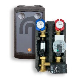 Tuxhorn Heizkreispumpengruppe Tubra PGM-D DN32 mit Magnetitabscheider tubra-mag-jet + WILO PARA 25/8 VL rechts