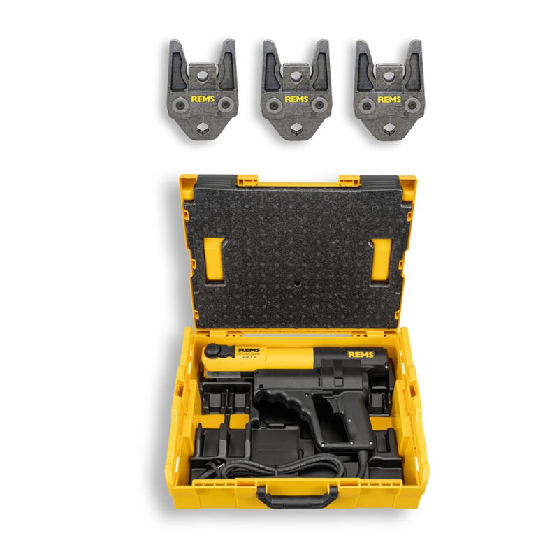 REMS Power-Press ACC Basic-Pack U-Kontur mit 3 Pressbacken (16-32mm) in L-Boxx 20 U 16 U 32 U