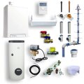 MHG ecoGAS Brennwerttherme MEISTERlinie Systempaket 11-45 kW 11 kW ohne Speicher 8 m Grundpaket Kamin