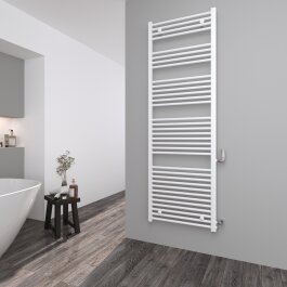 Austausch Badheizkörper Renovierungsheizkörper CAPRI - Weiß - Seitenanschluss in verschiedenen Größen