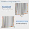 Design Paneelheizk&ouml;rper Vertikal Doppellagig Wei&szlig; COMO 500 x 1800mm