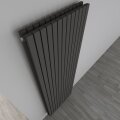 Design Paneelheizk&ouml;rper Vertikal Doppellagig Anthrazit COMO in verschiedenen Gr&ouml;&szlig;en