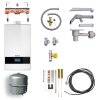 Buderus Gas-Brennwert-Heizungspaket Logamax plus | GB182i.2 | 35 kW | Abgas und Speicher zur Auswahl 150 L 14 Meter Schacht 80/125
