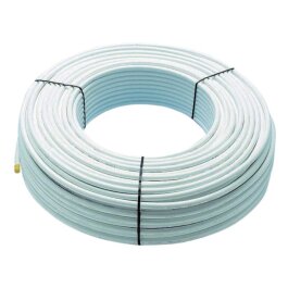 Wavin Tigris Mehrschichtverbundrohr unisoliert | 100 m | Rolle | 20x2,25 mm | PE-Xc-AL-PE-HD | Max. Betriebsdruck 10 bar | Max. Betriebstemperatur 95°C