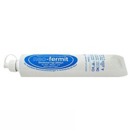 Neo-Fermit-Universal Dichtpaste für metallische Gewindeverbindungen in Verbindung m. Hanf 150 g