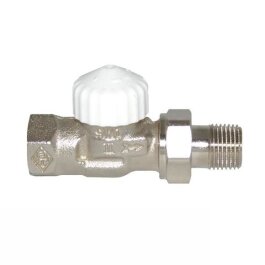 HEIMEIER Thermostat-Ventilunterteil V-exact II, DG, DN 15, vernickelt, 3712-02.000