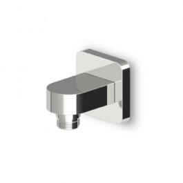 Zucchetti Miękkie kolanko przyłącza ściennego chrom