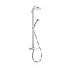 Hansgrohe Showerpipe Croma 220 f&uuml;r die Dusche mit Thermostat in chrom