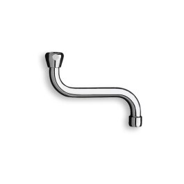 chromowany Wylewka S z uniwersalnym przyłączem 3/4" x 250 mm