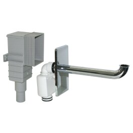 Viega Geruchsverschluss 1 1/4" x 40/50, Kunststoff weiß