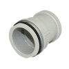 Viega Zulaufstutzen in 50mm, Kunststoff grau