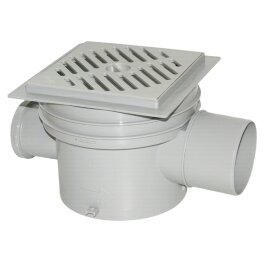 Viega Optifix 3, 70x100mm, tworzywo sztuczne, kolor szary