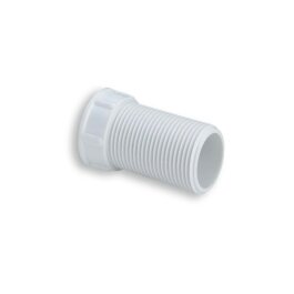 Verlängerungsstück 50mm Kunststoff weiß
