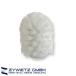 Decor Walther wymienna główka szczotki, typ B, mała z gwintem wewnętrznym, biała