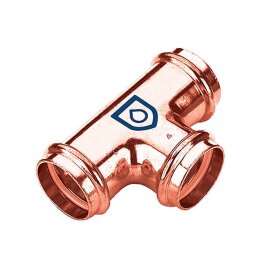 Kupfer Pressfitting T-Stück 42mm